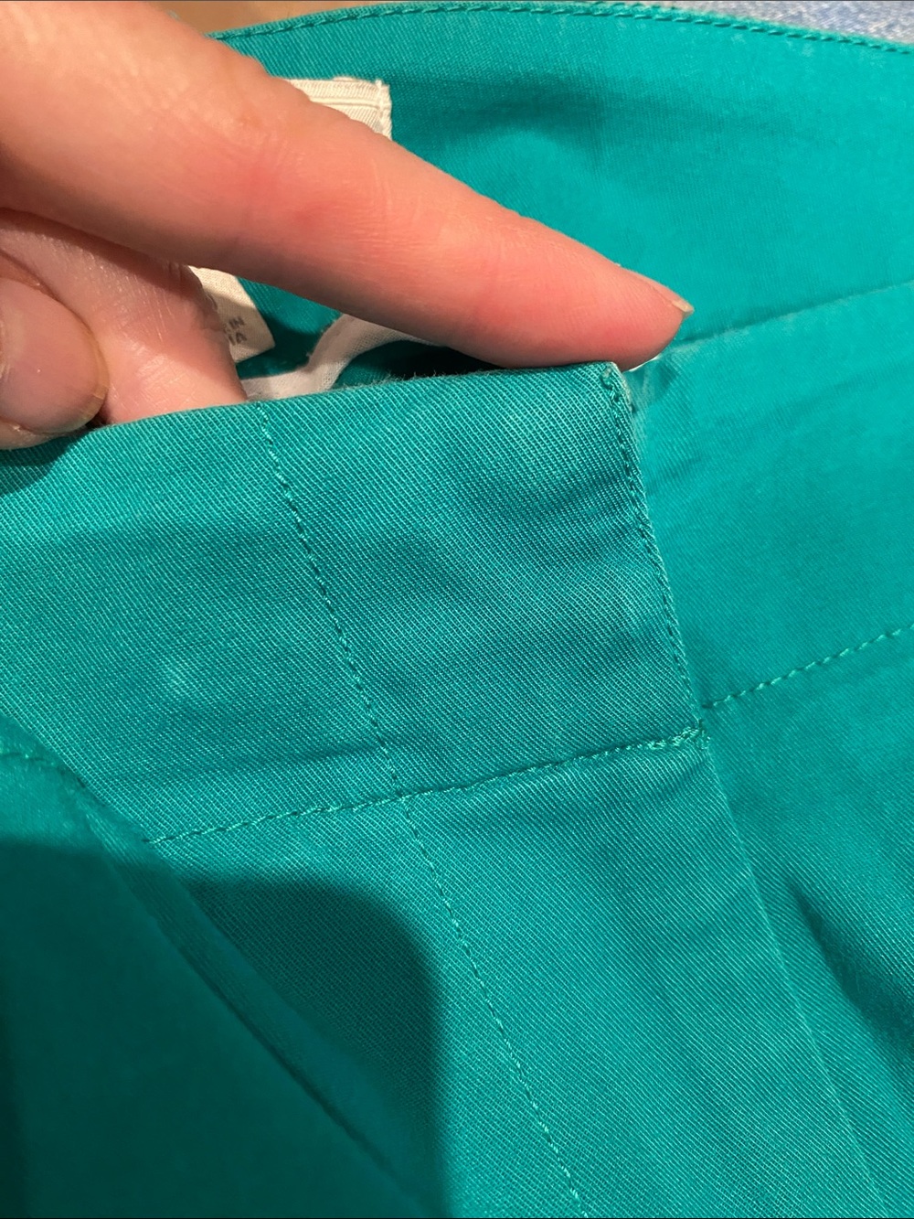 Talbots Green 11” Perfect Short Women’s Size 10 Summer Business Casual Classic - Picture 6 of 6